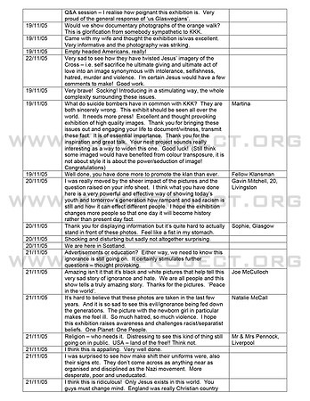 Microsoft Word - Scotland2005_KKK_exhibit_Comments.doc