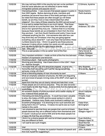Microsoft Word - Scotland2005_KKK_exhibit_Comments.doc