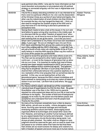 Microsoft Word - Scotland2005_KKK_exhibit_Comments.doc
