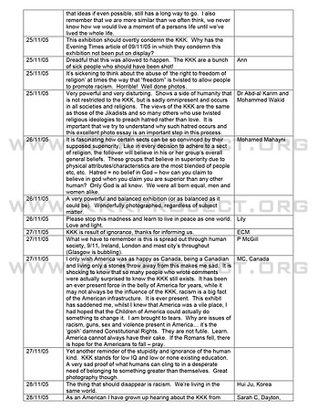 Microsoft Word - Scotland2005_KKK_exhibit_Comments.doc